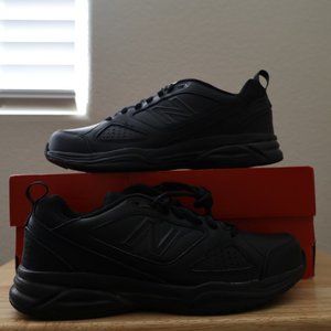 New Balance Size 8 M 623 v3 Black Leather Sneakers New Men's Shoes